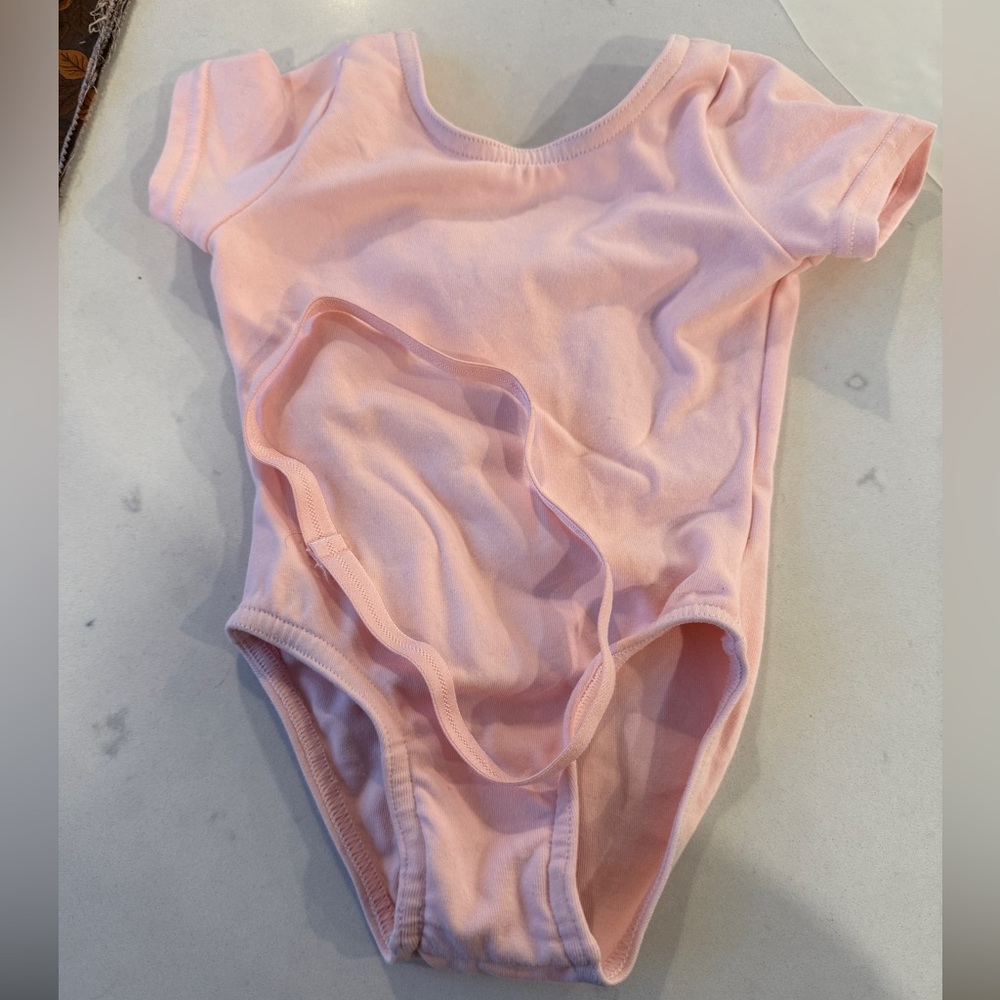 Mondor RAD Royal Academy of Dance Pink Leotord EUC worn Once Toddler Size 2/4